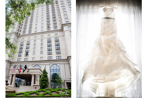 St. Regis wedding Atlanta exterior