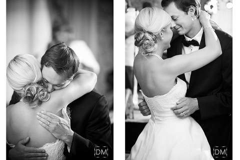 Cherokee Town Club Wedding First dance with bride and groom