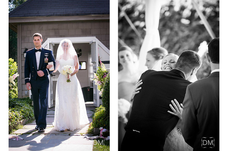 Outdoor ceremony at the Farm at Old Edwards Inn Highlands, NC.
