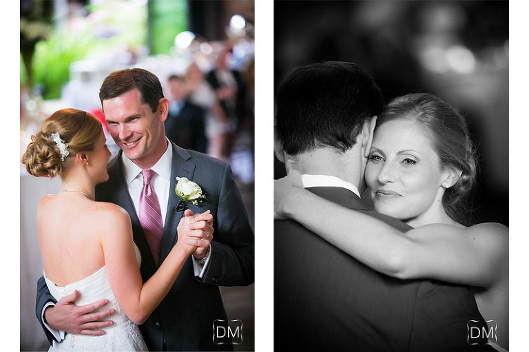 First Dance with highlands NC as the backdrop.