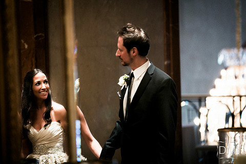 celebrating Four Seasons Atlanta wedding