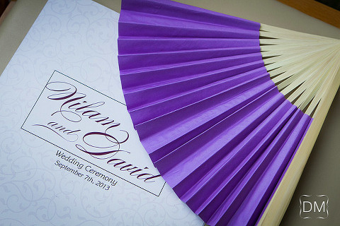 Wedding program for the Swan House wedding