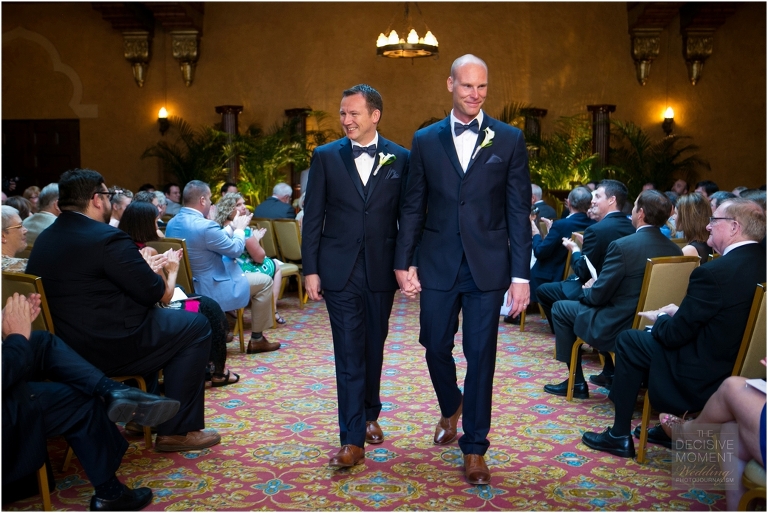 Fox Theater Wedding, The Decisive Moment Photography, the fabulous fox wedding, Two Grooms