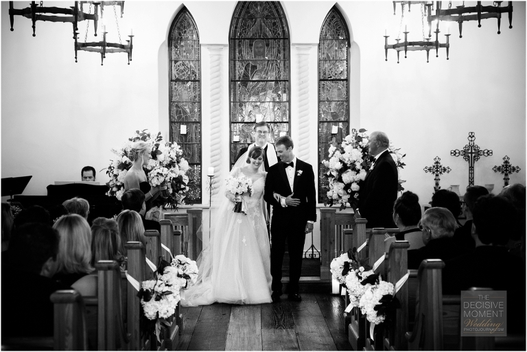Sea Island Wedding, Cloister Chapel, Black Banks Terrace, The Decisive Moment Photography