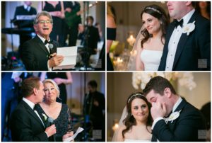 Toasts and speeches at Wedding Reception at Four Seasons Atlanta