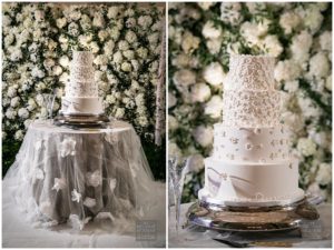 Wedding cake by the Four Seasons Hotel Atlanta