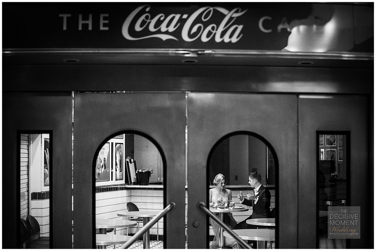 Modern Luxury Weddings Atlanta Magazine Wow Moment bride and groom featuring Decisive Moment Wedding Photography