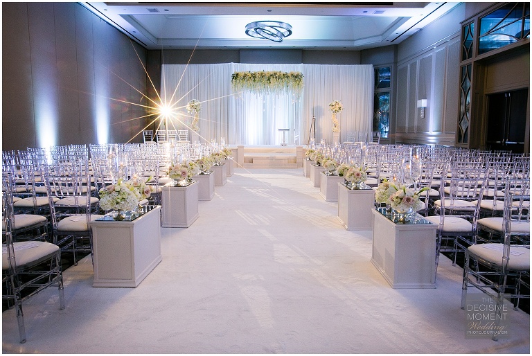 The Ceremony before guests arrive 