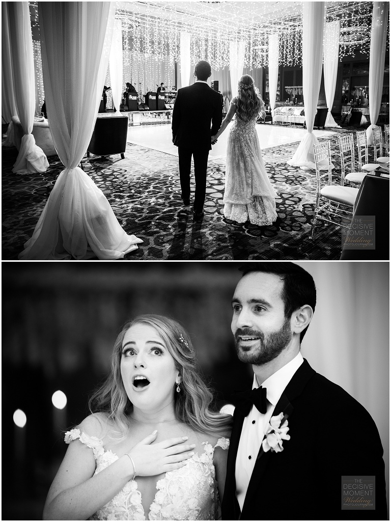 First look at reception at Grand Hyatt Buckhead 